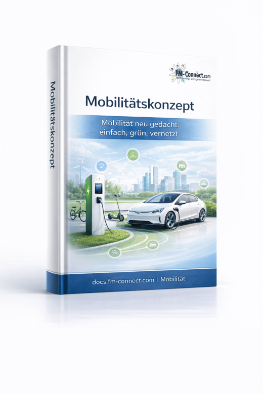 Mobilitätskonzept & Mobilitätsmanagement als Service im Facility Management. Betriebliche Mobilitätslösungen Cover